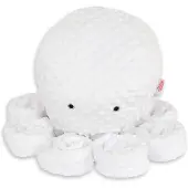 Bobono Großes Kuscheltier Oktopus XXL - weiß