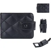 Baellerry Geldbörse DO-36116 - Elegante Damenbörse Schwarz KP36116