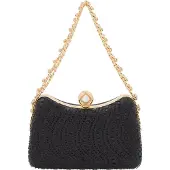 FENIA damen minaudière - schwarz, onesize