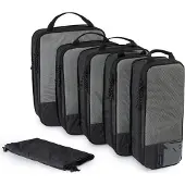 Sonstiges BAGSMART 6er Packtaschen Set - Wasserdichte Kofferpacking Cubes
