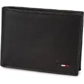 Beltimore Kleine horizontale Herren-Ledergeldbörse mit Flagge marineblau RFID D54