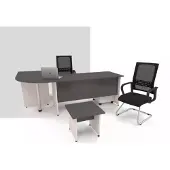 AEA Büromöbel Set Büro komplett 2 tlg Bürotisch Einrichtung Couchtisch Tisch