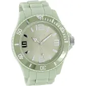 Oozoo Damen Armbanduhr hellgrün Analog Timepieces Silikonarmband D2UOC4343A
