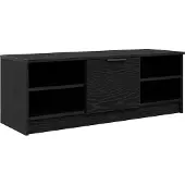 Syfax TV-Schränk Schwarz Eichen-Optik 102 x 35 x 36,5 cm