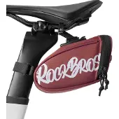 RockBros Fahrradsatteltaschen Satteltaschen Reflektierend MTB Sitztasche 0,8L Ziegelrot