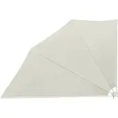 Syfax Faltbarer Balkonfächer Creme 160×240 cm