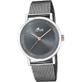 Lotus Edelstahl Damen Uhr Armbanduhr grau Elegant Classic D2UL18878/3