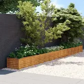 Syfax Garten-Hochbeet 580 x 50 x 36 cm Cortenstahl