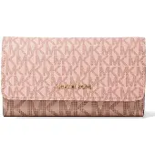 Michael Kors Portemonnaie Tri Fold Puderrosa Multi