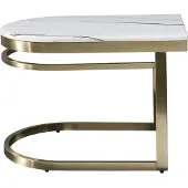AEA Holz Couchtisch in Natur mit Edelstahl-Details, modernes Design