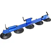 RockBros Fahrradträger mit Saugnäpfe, Fahrrad Dachgepäckträger, für 3 Fahrräder, Blau