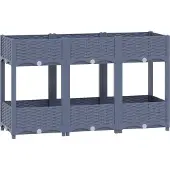 Syfax Hochbeet 120x40x71 cm Polypropylen