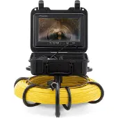 Vevor Kanalinspektionskamera mit 512-Hz-Sonde, 9-Zoll-720p-Bildschirm, 300 Fuß