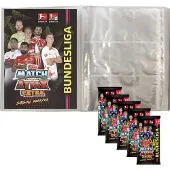 Topps Match Attax EXTRA 2022/23 - 1 Leere Sammelmappe + 5 Booster