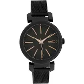 Oozoo Damen Armbanduhr schwarz Analog Timepieces Metallarmband D2UOC10131