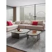 AEA Doppel Set 2x Couchtisch Kaffeetisch Beistelltisch Design Wohnzimmertisch Tische