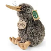 Rappa Plüschtuch-Kiwi, Realistisches Vogel-Plüschspielzeug, Marke Eco, Sehr Detailgetreu, 15 Cm