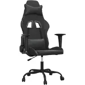 Syfax Gaming-Stuhl Schwarz Kunstleder