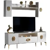 Xl Moebel Gmbh Esszimmer Wohnwände Moderne TV-Ständer Wandregale Wohnzimmer Luxus TV-Möbel