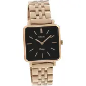 Oozoo Damen Armbanduhr rosegold Analog matt Timepieces Metallarmband D2UOC9959A