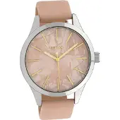 Oozoo Damen Armbanduhr rosa Timepieces Lederarmband D2UOC10072