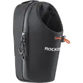 RockBros Fahrradlenker Tasche mit Flaschenhalter Getränkehalter ca.1,5L Schwarz