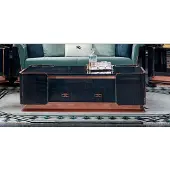 AEA Couchtisch Holz Braun Edle Tische Modern Design Möbel Luxus Wohnzimmer Tisch