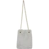 Joella damen tasche - silber, one size