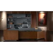 AEA Eckschreibtisch Büro Chef Zimmer Möbel Design Schreibtische Praxis Kanzlei Möbel