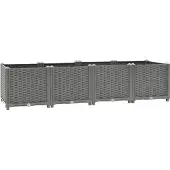 Syfax Hochbeet 160x40x38 cm Polypropylen