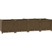 Syfax Hochbeet 160 x 40 x 38 cm Polypropylen