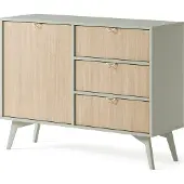 3Xeliving Kommode, Sideboard, Stilvolle Eukalyptus und Braun, B 106 cm