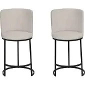 AEA Esszimmer Barhocker Design 2x Bar Stühle Polster Stuhl Moderne Einrichtung