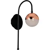 AEA Wandlampe Prunkleuchter Wandleuchte Lüster Wand Lampen LED Schwarz