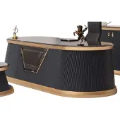 Xl Moebel Gmbh Hochwertig Schreibtisch Arbeitstisch Schwarz Robust Arbeitszimmer Büro Tisch