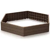 Nabbi Kunststoff-Hochbeet IBWH – braun