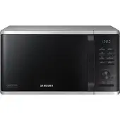 Samsung Solo Mikrowelle, 23L, Edelstahl, Elektronische Steuerung + Knopf, Warmhaltefunktion