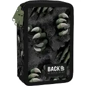 BackUp Dreiteiliges Federmäppchen mit Zubehör Dinosaur EW62 Derform