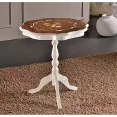 AEA Runder Luxus Designer Couchtisch Wohnzimmer Tisch Beistell Tisch Möbel