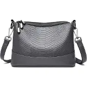 Sonstiges Coolives Damen Umhängetasche - Kleine Hobo Handtasche aus Kunstleder