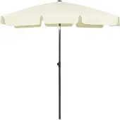 Syfax Strandschirm Sandgelb 180x120 cm