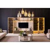 Xl Moebel Gmbh Elegant Wohnwand Wohnzimmer Anbau Wand 388cm Luxus Wohnwände Sideboard