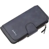 HARAHU FO-14963 Dunkelblaue Damengeldbörse - Geräumig & Stilvoll KP14963