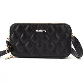 Baellerry Stylische Crossbody Geldbörse AR-36020 - Schwarz KP36020