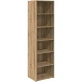 Syfax Schrank Artisan-Eiche 50 x 41 x 185 cm Holzwerkstoff