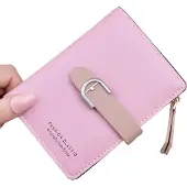 HARAHU Elegante Ingrid Damen Geldbörse in Rosa - Stilvoll & Praktisch KP25246
