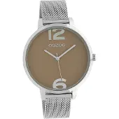 Oozoo Damen Armbanduhr silber Analog Timepieces Metallarmband D2UOC10140