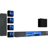 Xl Moebel Gmbh Einrichtung Modern Möbel Wohnzimmer Komplett Wohnwand Holzmöbel TV-Ständer