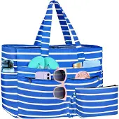 Sonstiges WACCET XXL Strandtasche mit Reißverschluss, Wasserdicht, Faltbar