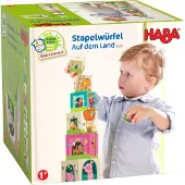 Haba Stapelspielzeug "Auf dem Land", bunt, Stapelspielzeug, Kinder, Karton, Stapelspielzeug